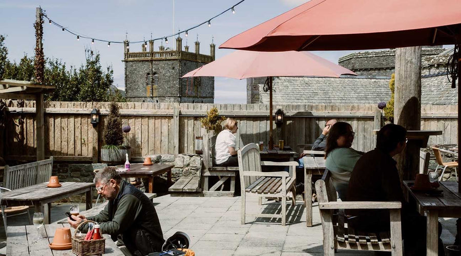 A summer night out in Britain’s smallest city