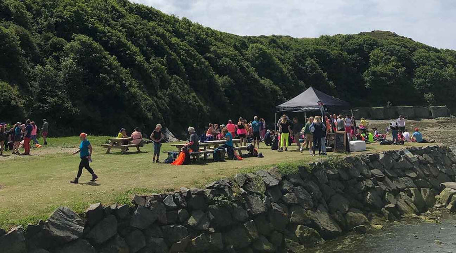We meet up with Giovanni Fletcher & the Coppafeel trekkers