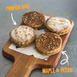 Load image into Gallery viewer, MamGu Welshcakes Pumpkin Spice Maple and Pecan Welsh Cake