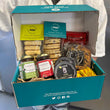Load image into Gallery viewer, Welsh Afternoon Tea Hamper Gift Box with Welsh Cakes, Clotted Cream, Bara Brith, Welsh Cheese, Jam & Chutey, Tea and/or Coffee