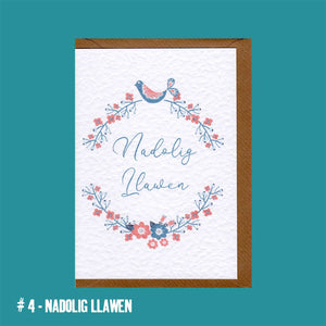 #4 Nadolig Llawen Greeting Card