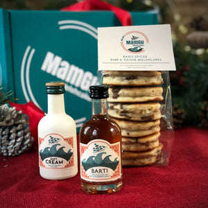 Barti Spiced Rum and Welsh Cakes Gift Box