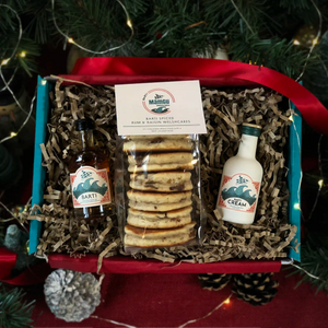 Barti Spiced Rum and Welsh Cakes Gift Box