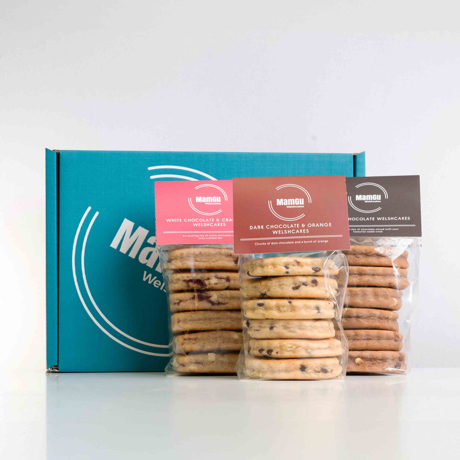 Chocolate Welsh Cakes Gift Box