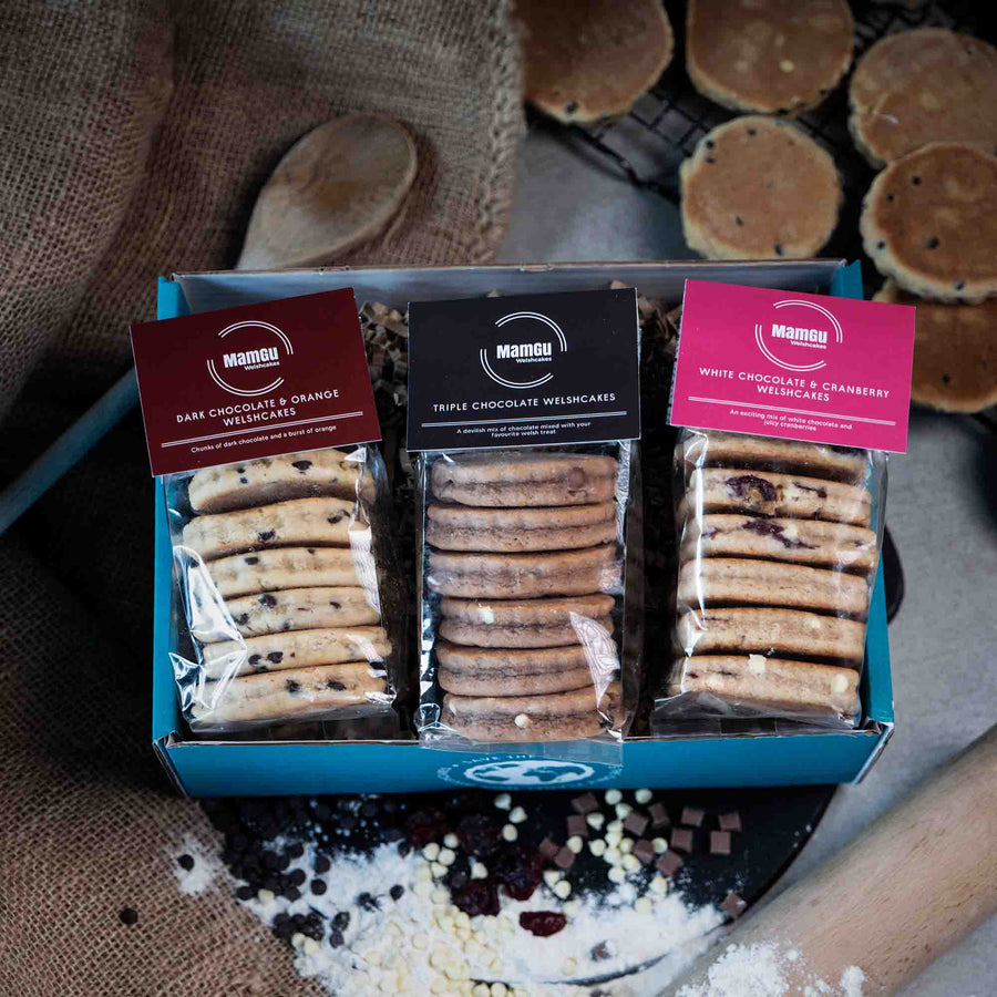 Chocolate Welsh Cakes Gift Box