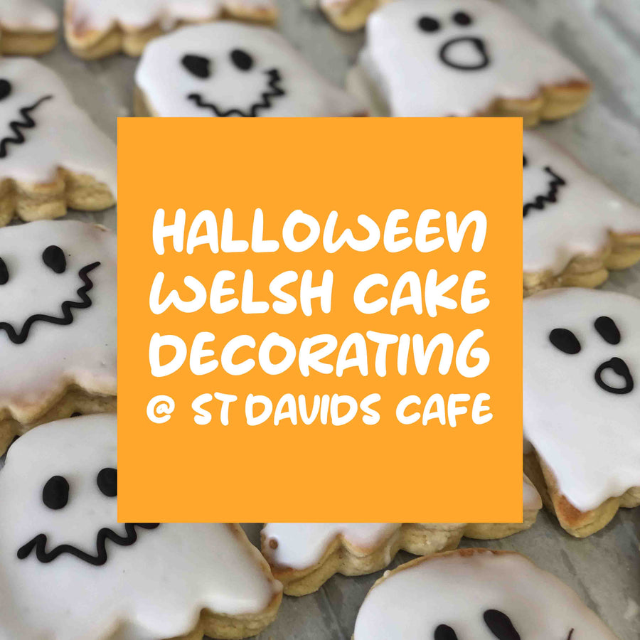 Spooky Halloween Welsh Cake Decorating @ MamGu Welshcakes St Davids