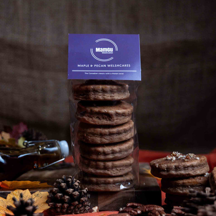 Maple & Pecan Welshcakes MamGu Welshcakes 