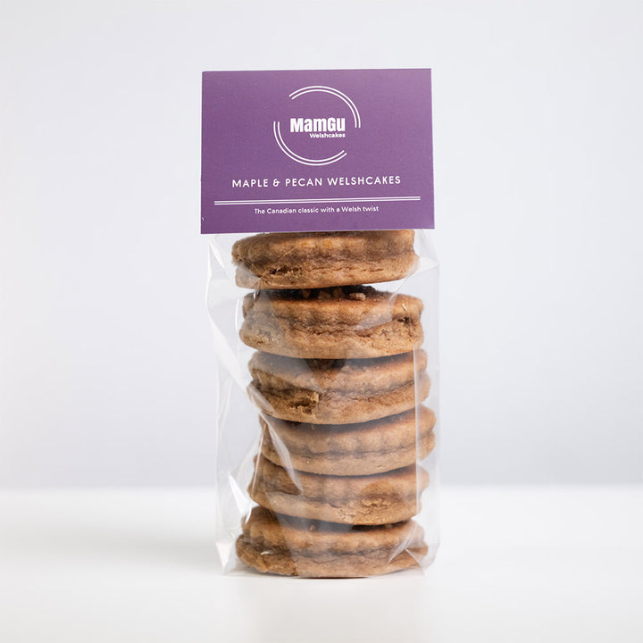 Maple & Pecan Welshcakes MamGu Welshcakes 