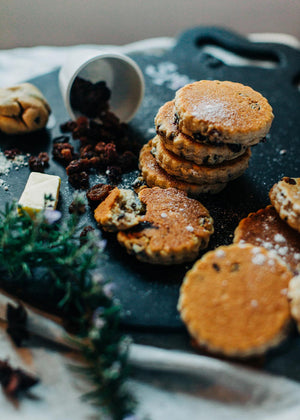 MamGu Welshcakes  welsh cakes on a bakestone 