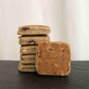 White Chocolate and Cranberry Welsh Cakes