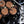 Load image into Gallery viewer, Triple Chocolate Welsh Cakes on a messy griddle with chocolate chips scattered all around, flour and a welsh cake cutter.
