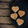 Load image into Gallery viewer, Traditional Welsh Cakes from a Valentines Day and Dydd Santes Dwynwen Gift Box. Handmade Welsh Cakes from MamGu Welsh Cakes in Pembrokeshire Wales.
