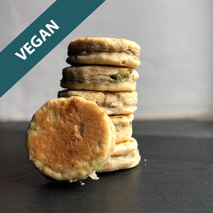 Handmade Vegan Cheese and Leek Welshcakes from MamGu Welshcakes