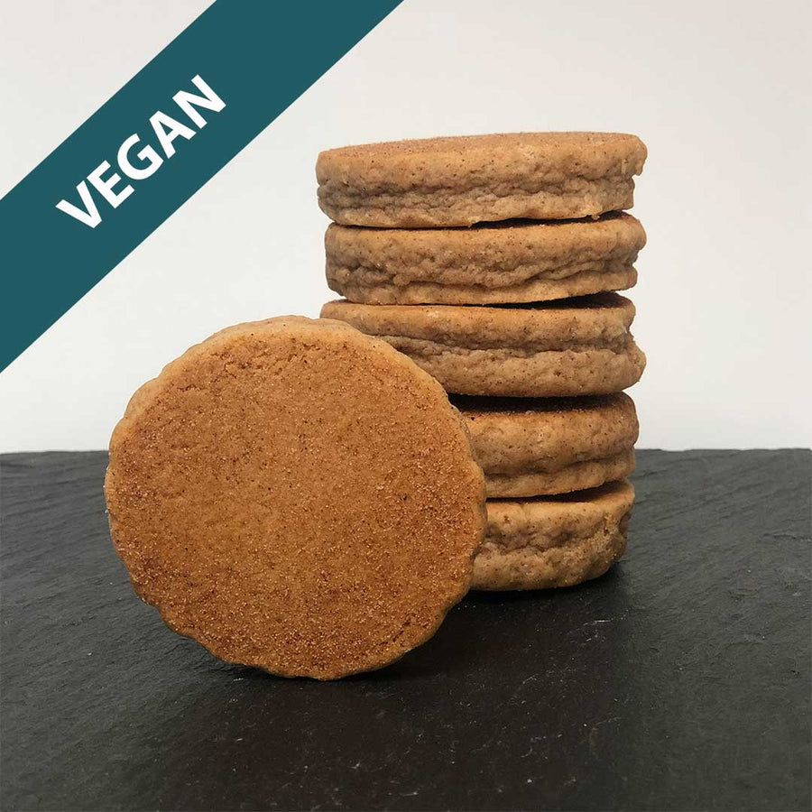 Vegan Cinnamon Welsh Cakes from MamGu Welshcakes in Pembrokeshire