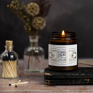 Cartref Soy Wax Vegan Welsh Cake Candle from MamGu Welshcakes Pembrokeshire