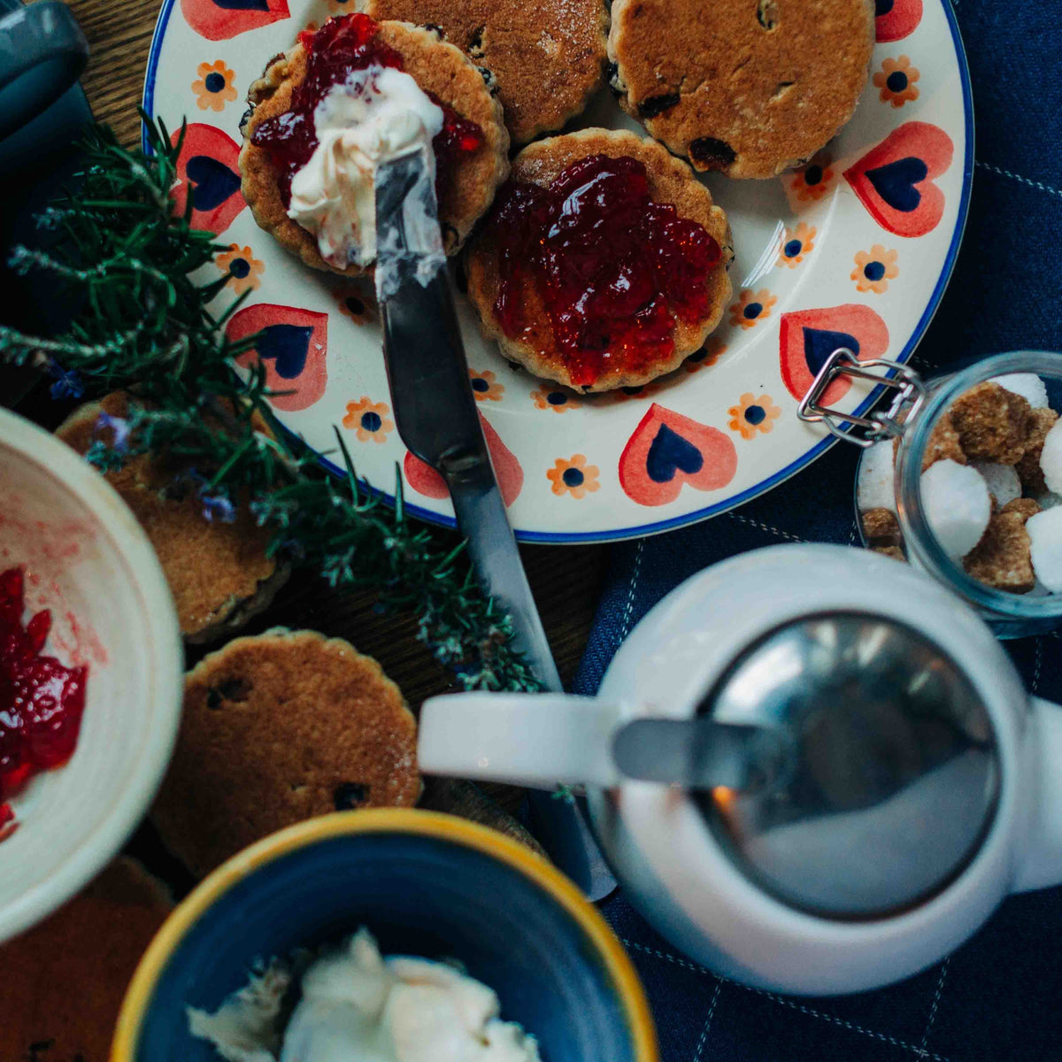 Welsh Afternoon Tea For Two MamguWelshcakes
